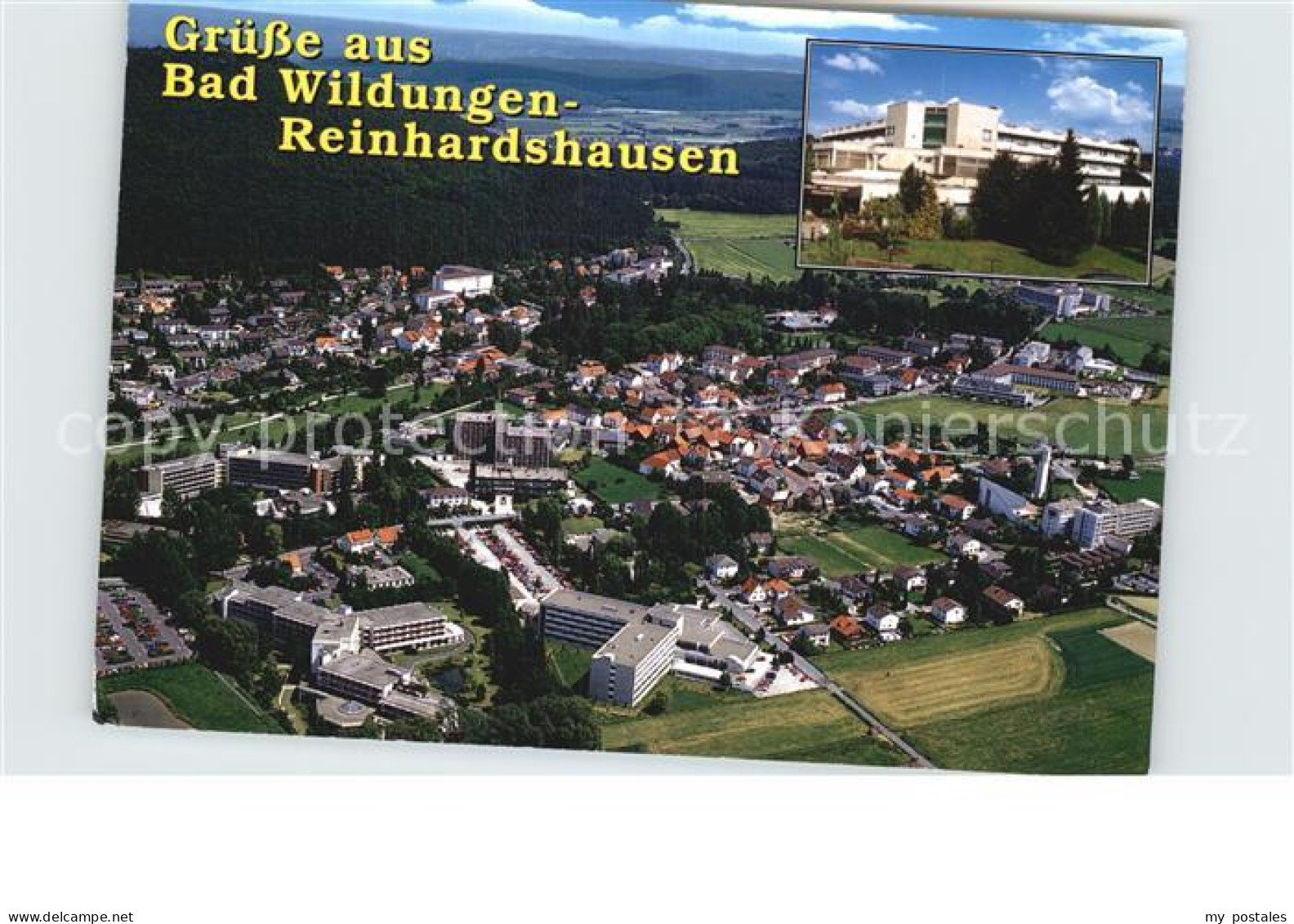 72502708 Bad Wildungen Fliegeraufnahme Kurklinik Quellenhof Albertshausen - Bad Wildungen