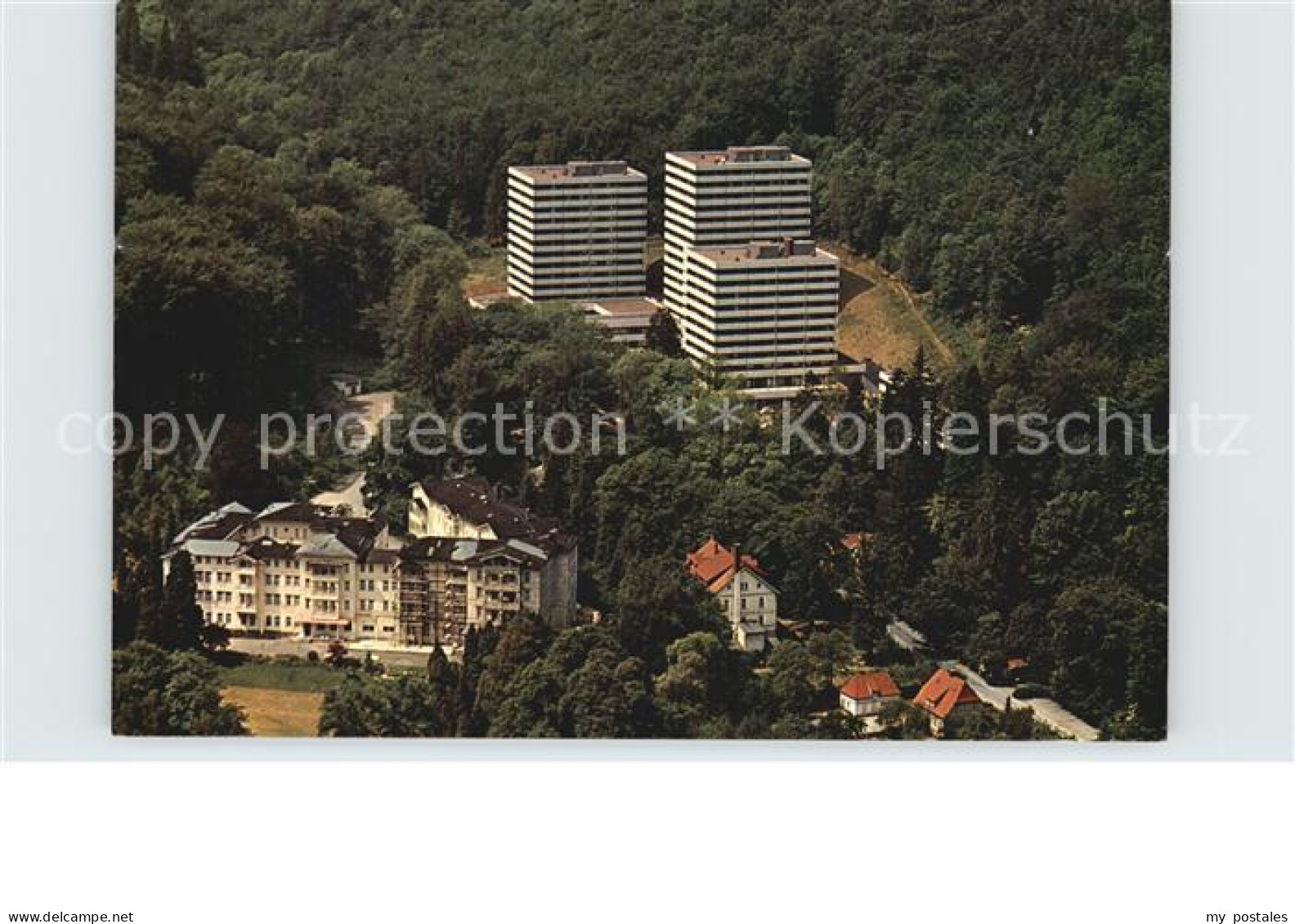 72502680 Bad Harzburg Fliegeraufnahme Riefenbach-Klinik Appart Hotel Casino Bad  - Bad Harzburg