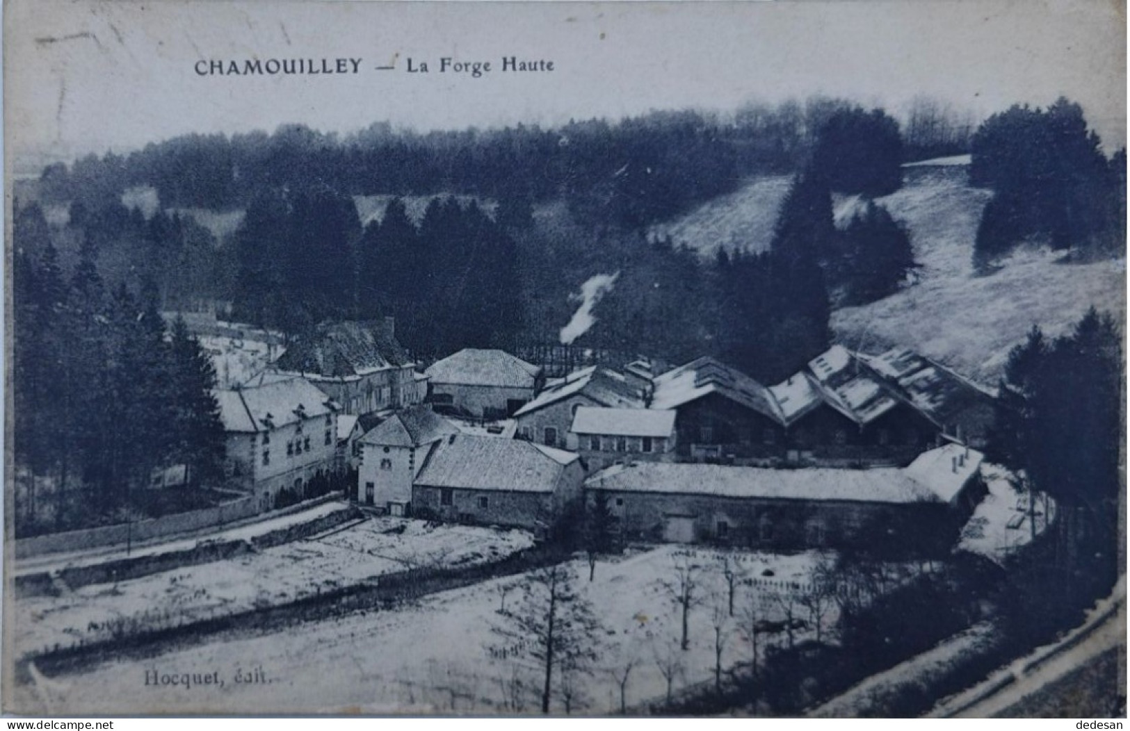 Cpa 1918 CHAMOUILLEY La Forge Haute - BAA01 - Other & Unclassified