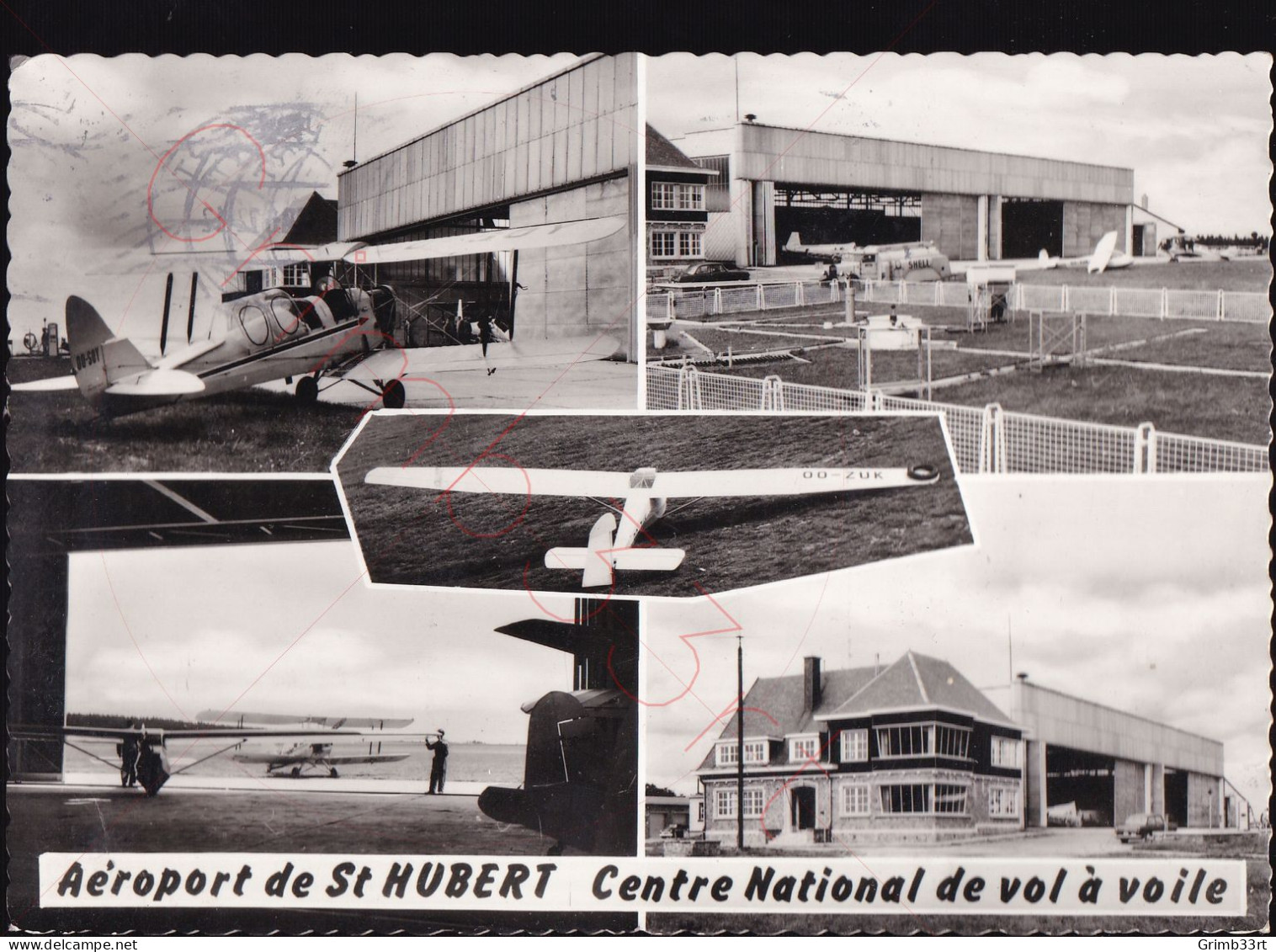 St Hubert - Aéroport De St Hubert - Centre National De Vol à Voile - Fotokaart - Saint-Hubert