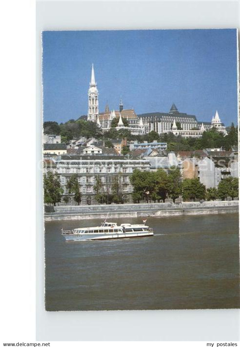 72502616 Budapest Fischerbastei Donau Budapest - Ungarn
