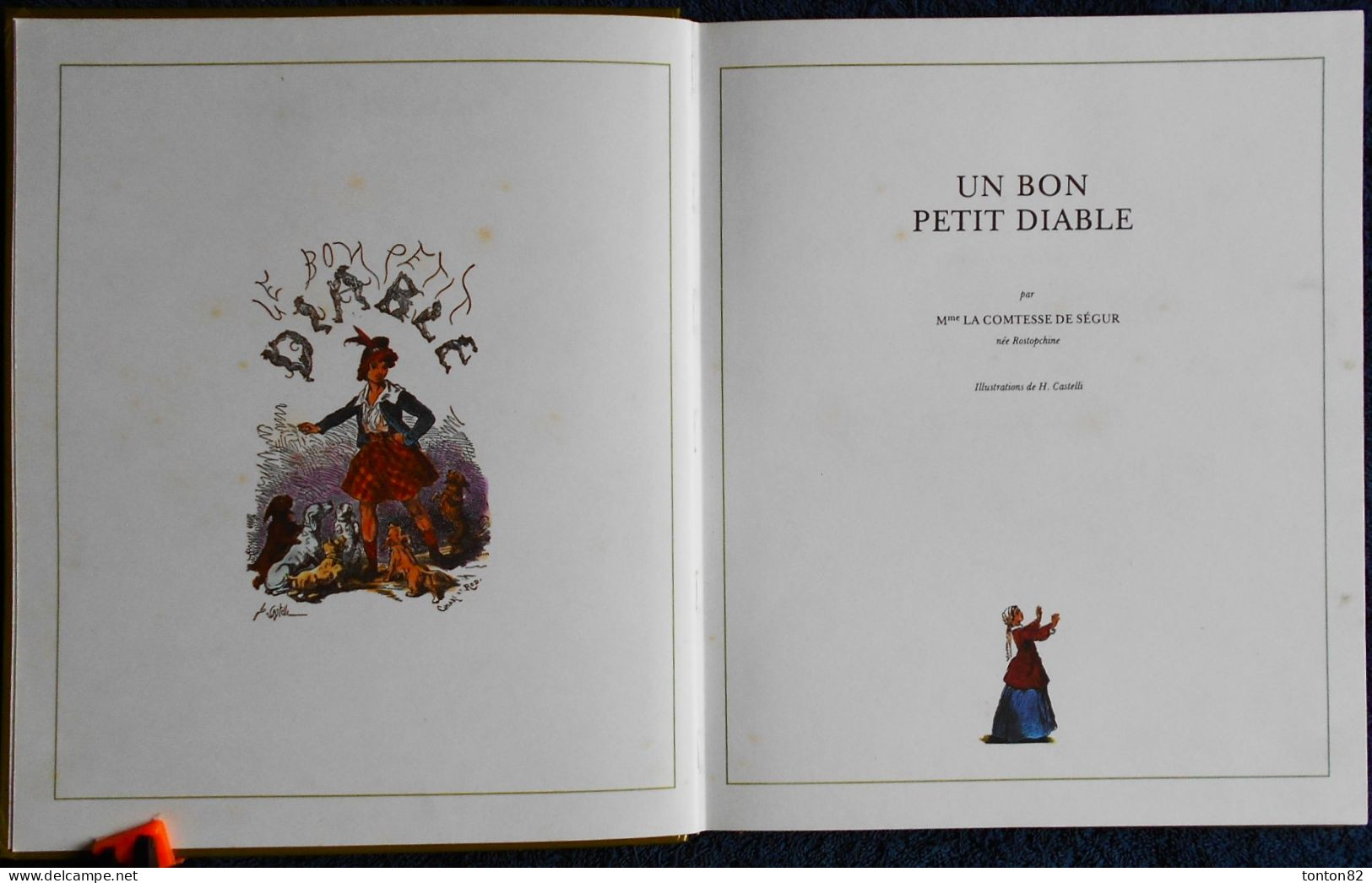 Comtesse De Ségur - Un Bon Petit Diable -  Éditions De L'Éventail - ( 1982 ) . - Other & Unclassified