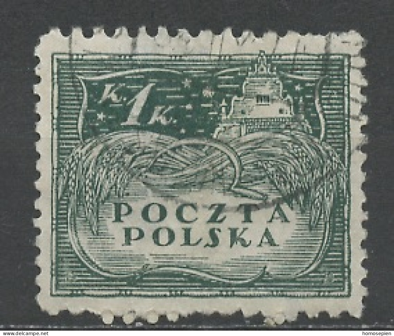 Pologne - Poland - Polen 1919 Y&T N°191 - Michel N°84 (o) - 1k Symbole De L'agriculture - Gebraucht