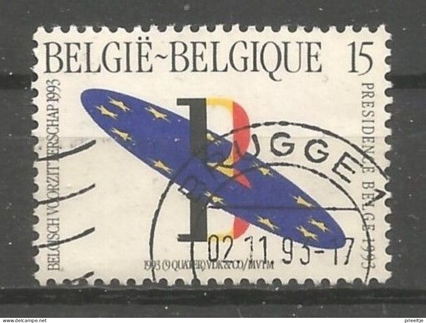 Belgie 1993 Voorzitterschap E.G. OCB 2519  (0) - Used Stamps