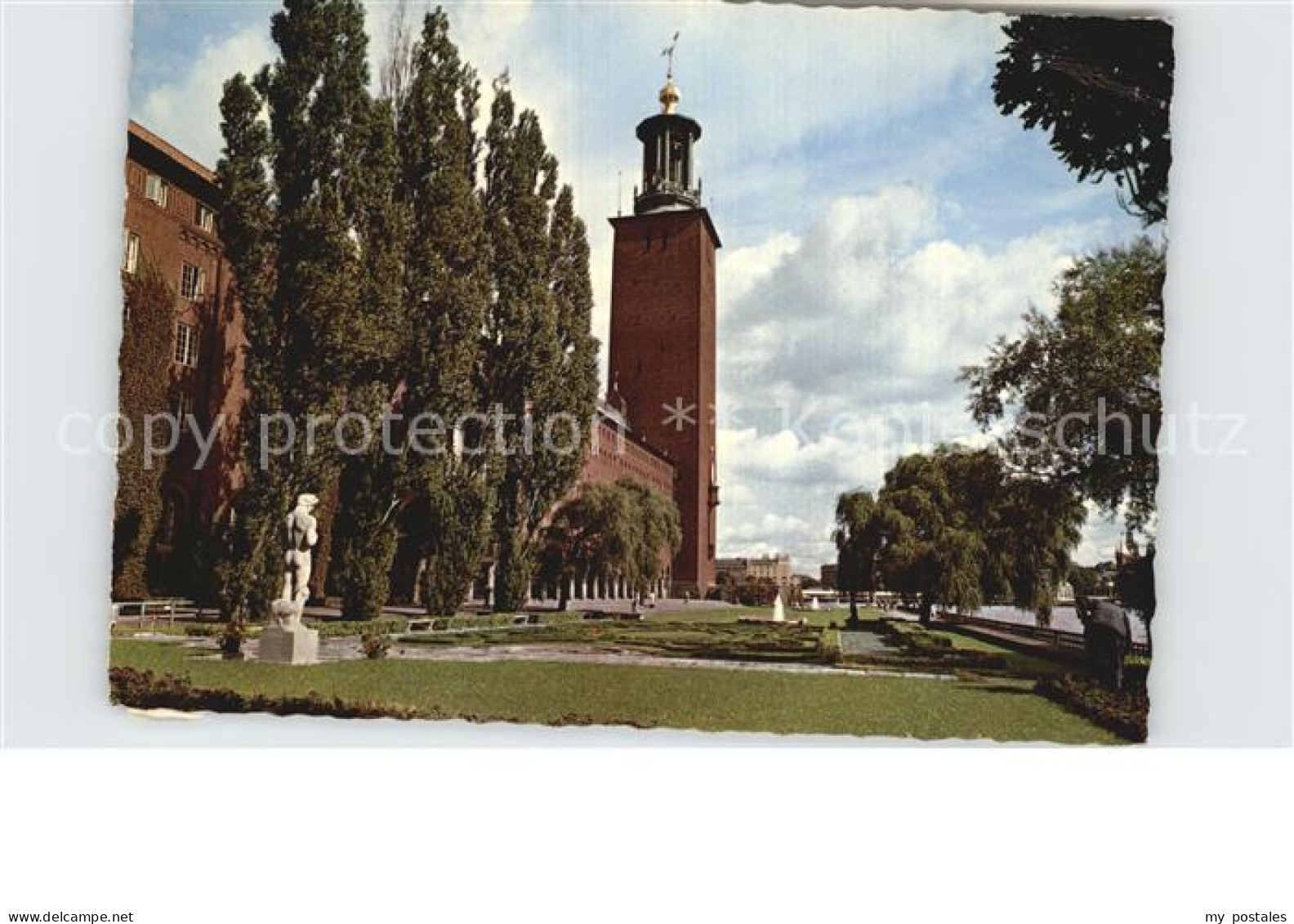 72502558 Stockholm City Hall Garden  - Zweden