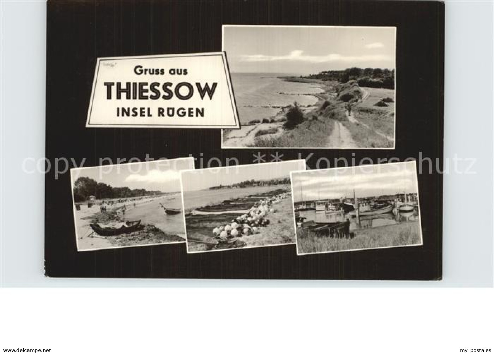 72502553 Thiessow Ostseebad Ruegen Strand Hafen Thiessow - Other & Unclassified