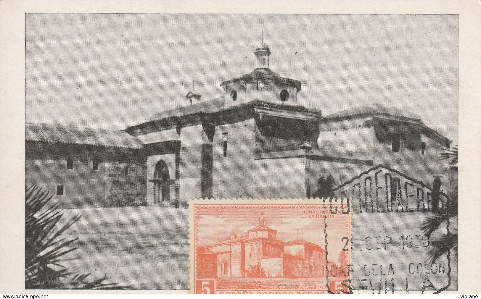 Carte Maximum   -   Monasterio De La Rabida - Huelva