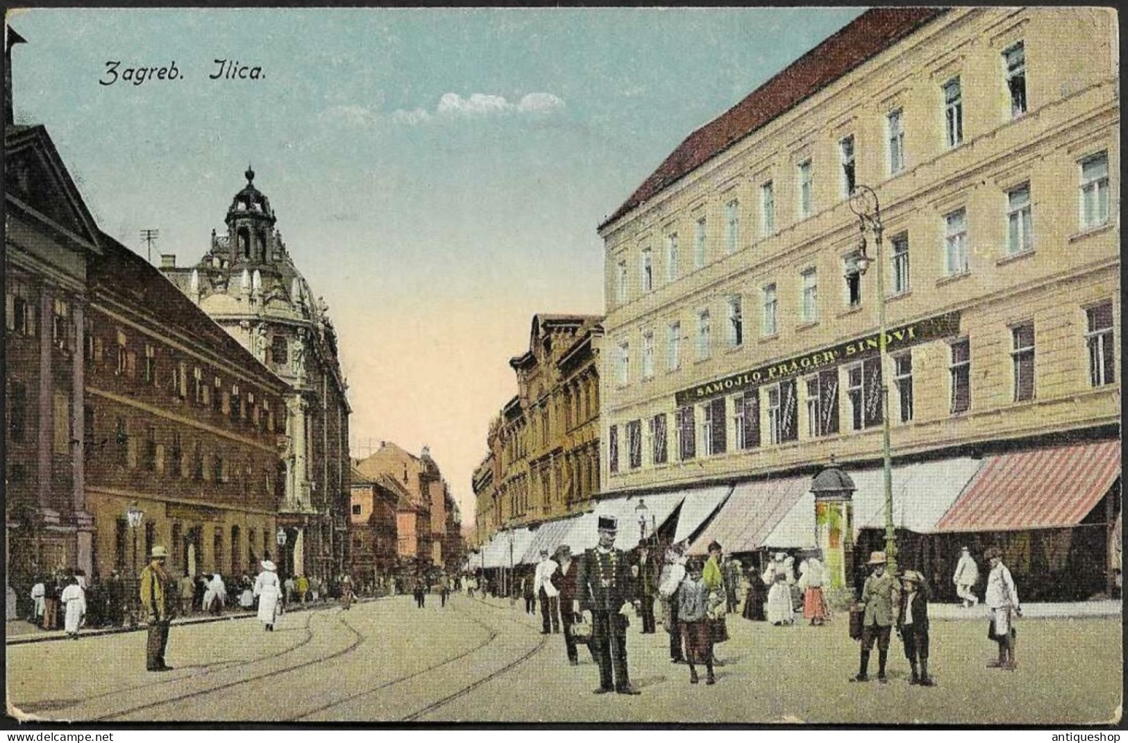 Croatia-----Zagreb-----old Postcard - Croatia