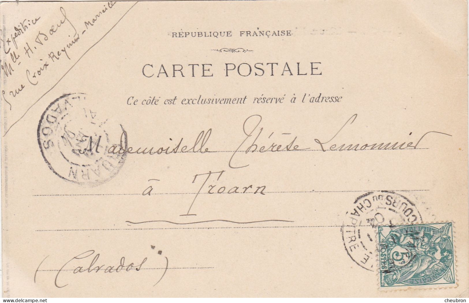 13.  MARSEILLE. CPA. LA MAIRIE ET LES QUAIS.  ANNEE 1904 + TEXTE - Alter Hafen (Vieux Port), Saint-Victor, Le Panier