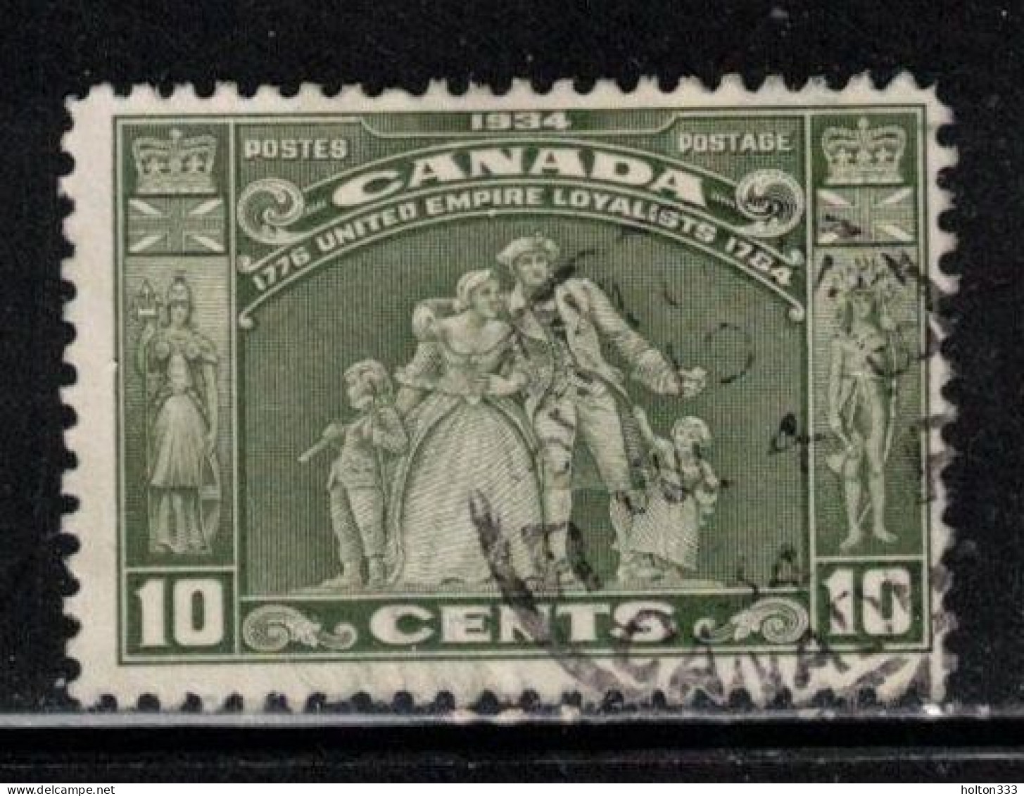 CANADA Scott # 209 Used - Statue Of United Empire Loyalists - Oblitérés