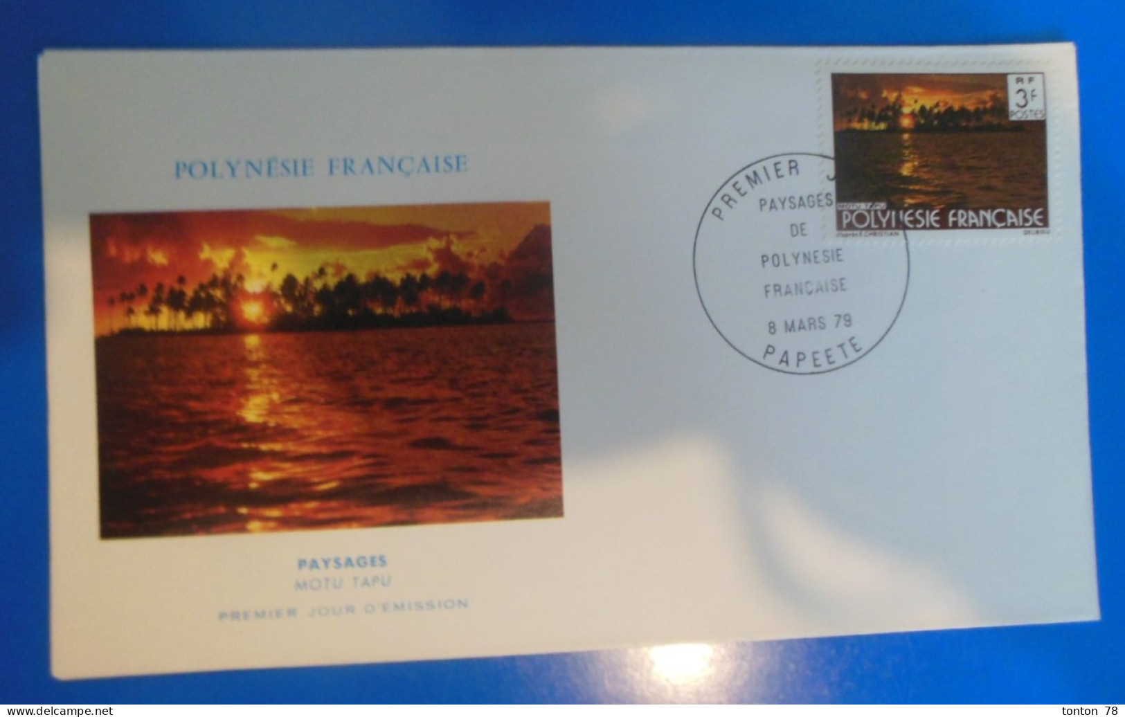 LETTRE 1 Er JOUR DE POLYNESIE -    1979 - FDC