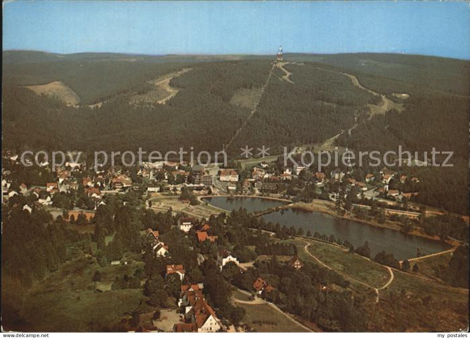 72502507 Hahnenklee-Bockswiese Harz Heilklimatischer Kurort Fliegeraufnahme Hahn - Goslar