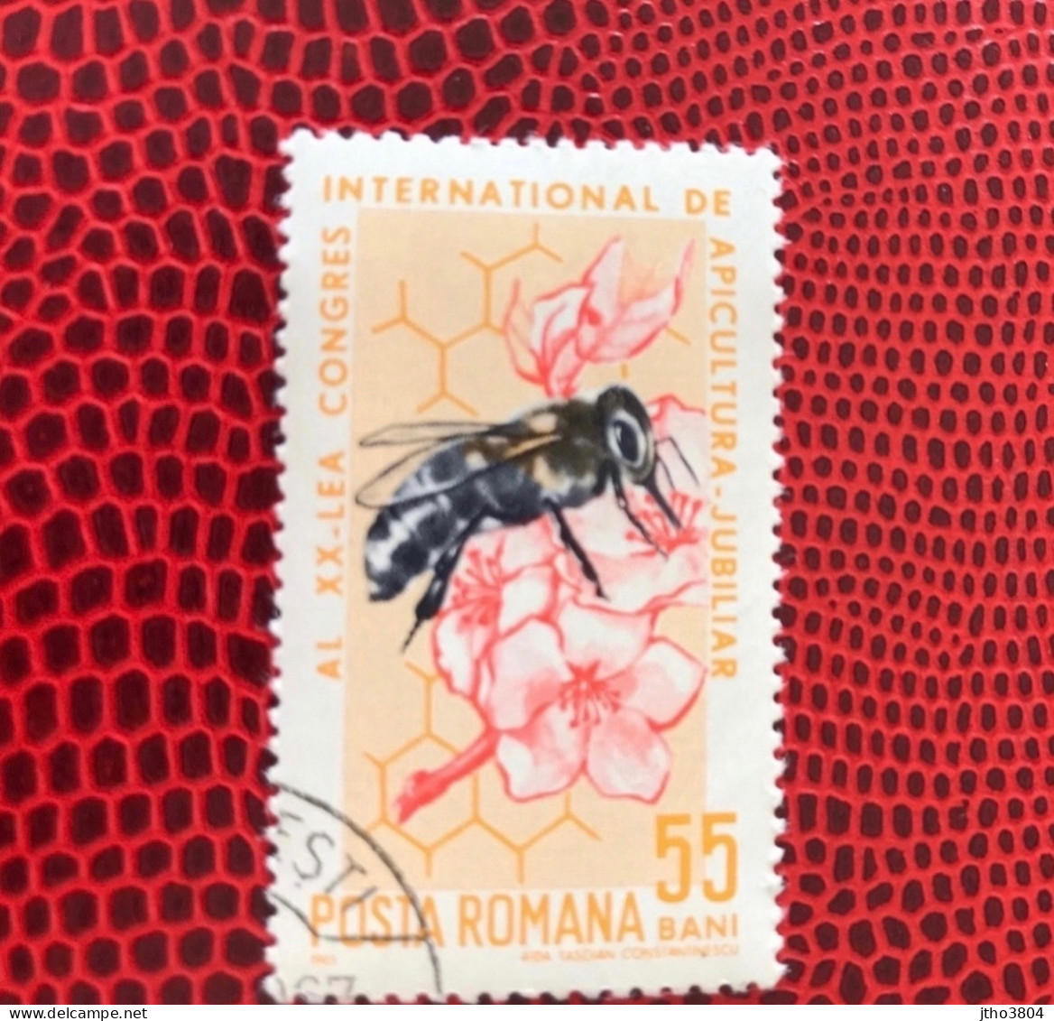 ROUMANIE 1965 1v Used Insecto Abeja Insect Bee Insekt Biene Inseto Abelha Insetto Ape Rumänien Romania - Bienen