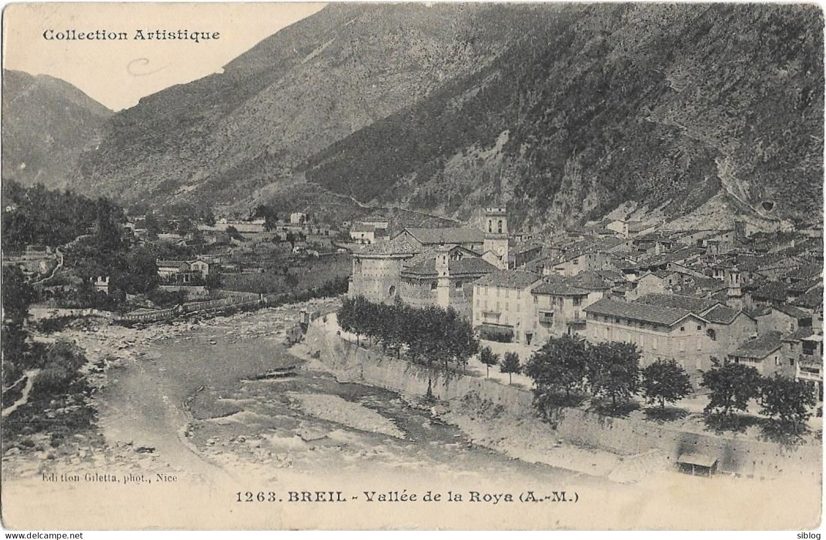 CPA - BREIL - Vallée De La Roya - Breil-sur-Roya