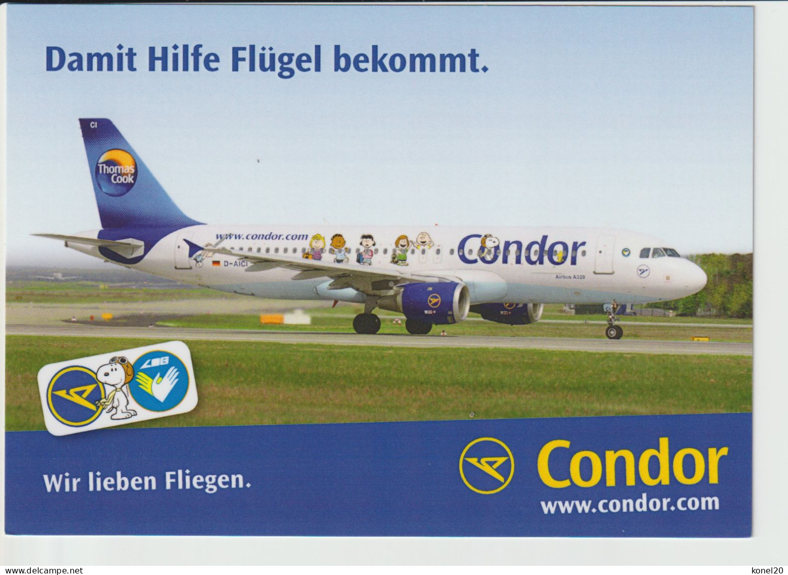 Pc German Condor Airlines Airbus A-320 Aircraft - 1919-1938: Entre Guerres