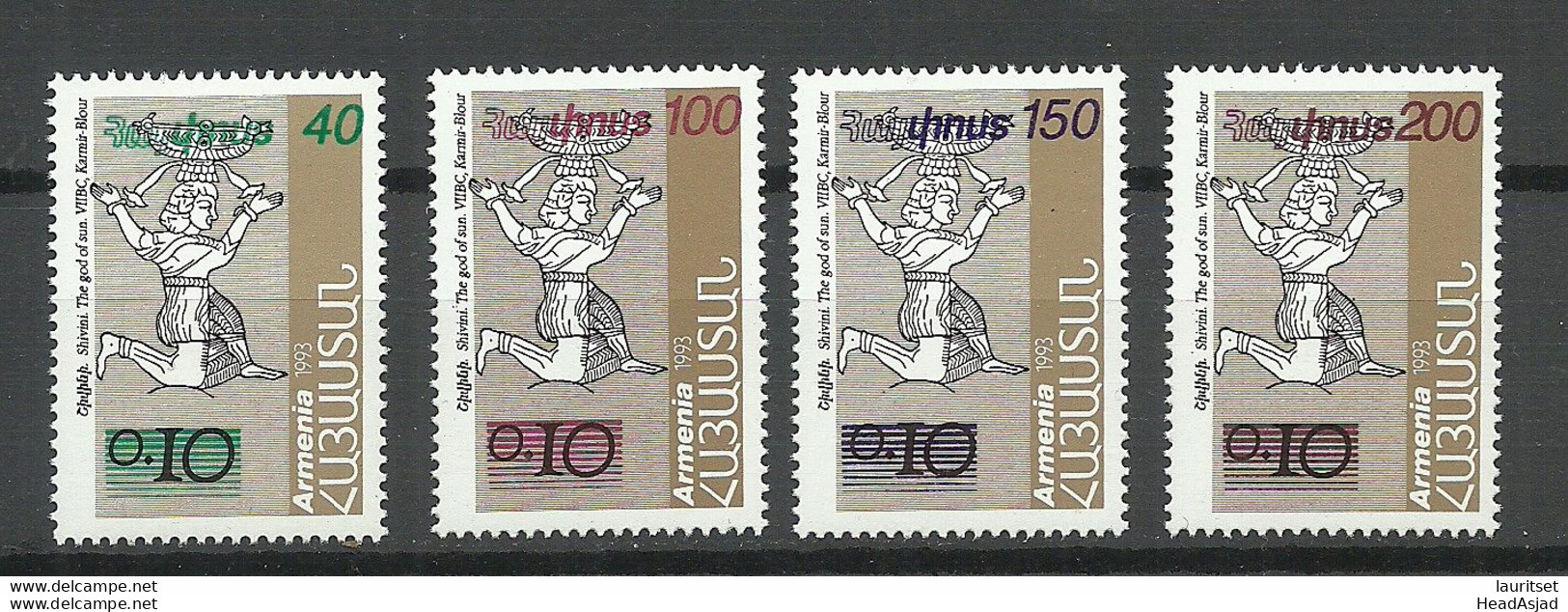 ARMENIEN Armenia 1996 Michel 276 - 279 MNH - Arménie