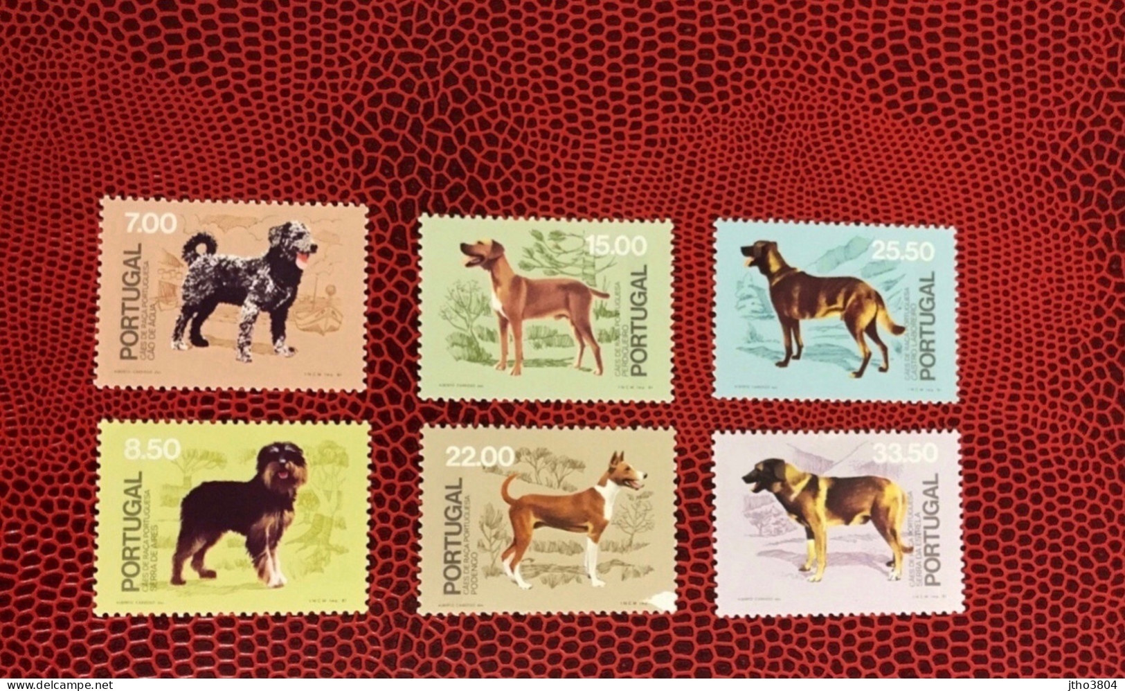 PORTUGAL 1980 6v Neuf MNH ** YT 1500 /05 Pets Cane Chien Dog Perro Hund - Honden