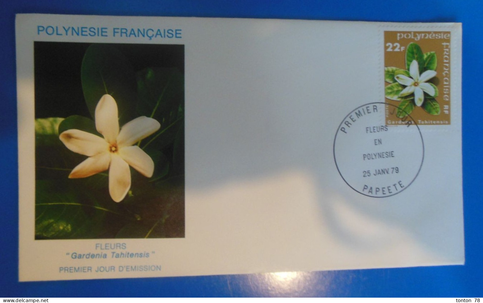 LETTRE 1 Er JOUR DE POLYNESIE -    1979 - FDC