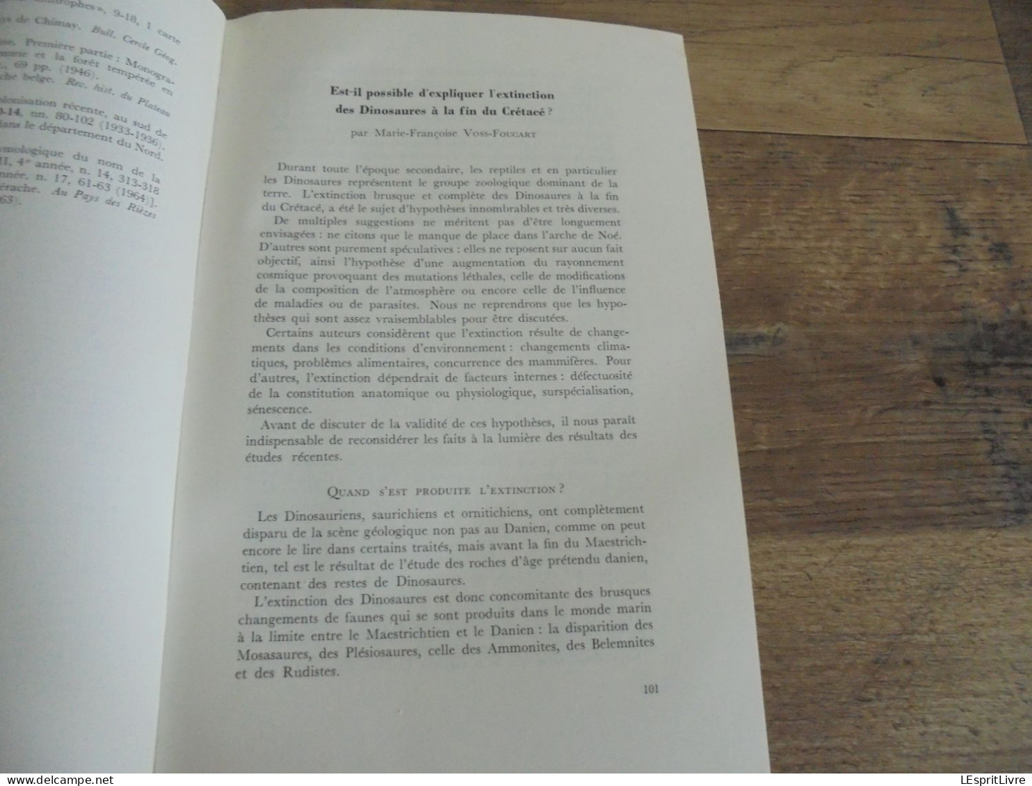 LES NATURALISTES BELGES N° 2 Année 1971 Régionalisme Dobrogea Delta Danube Régions Naturelles Entre Sambre et Meuse