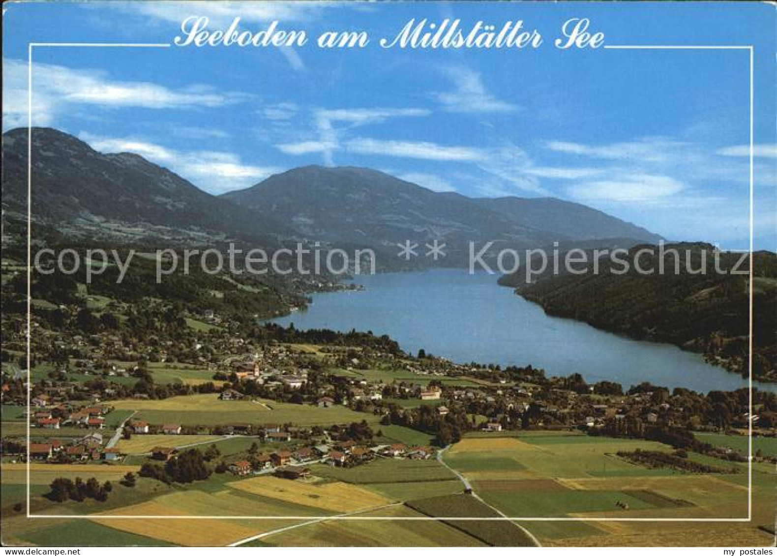 72501894 Seeboden Millstaettersee Fliegeraufnahme Seeboden Millstaettersee - Other & Unclassified