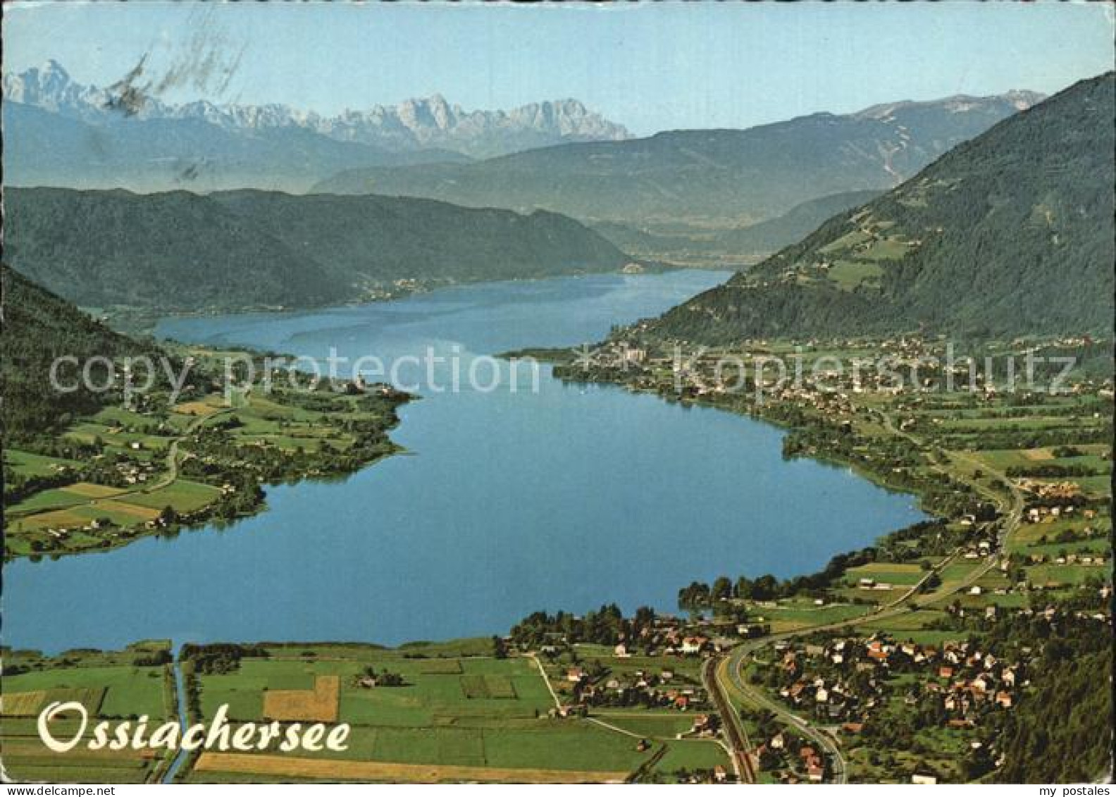 72501886 Ossiachersee Fliegeraufnahme Ossiachersee - Other & Unclassified