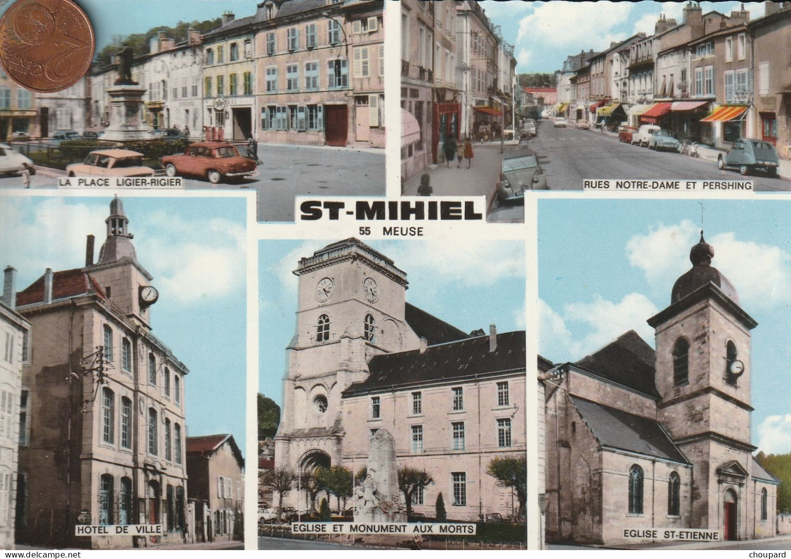 55 - Carte Postale Semi Moderne De  SAINT MIHIEL    Muti Vues - Saint Mihiel