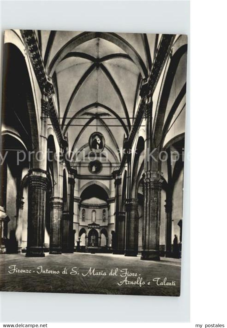 72501782 Firenze Florenz Kirche Intern S. Maria Del Fiore  - Other & Unclassified