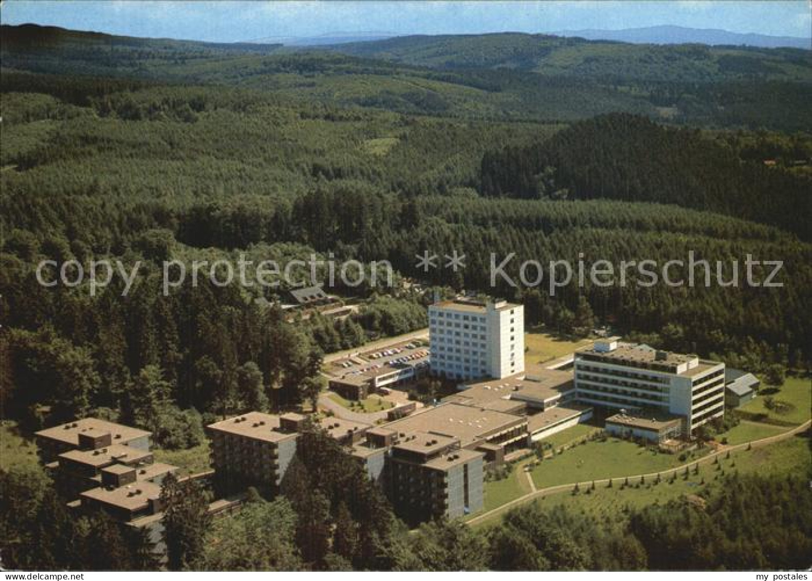 72501678 Weiskirchen Saar Hochwald Sanatorium Baerenfels Sanatorium Fliegeraufna - Sonstige & Ohne Zuordnung