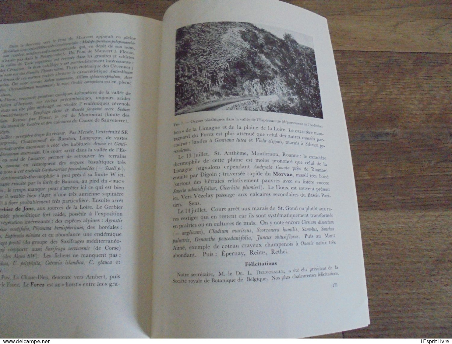 LES NATURALISTES BELGES N° 3 Année 1971 Régionalisme Géologie Roches Antilopes Katanga Massif Central France Botanique