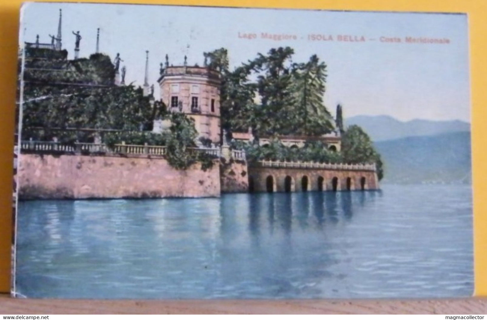 (STR3) STRESA - ISOLA BELLA - COSTA MERIDIONALE - VIAGGIATA  1919 - Other & Unclassified