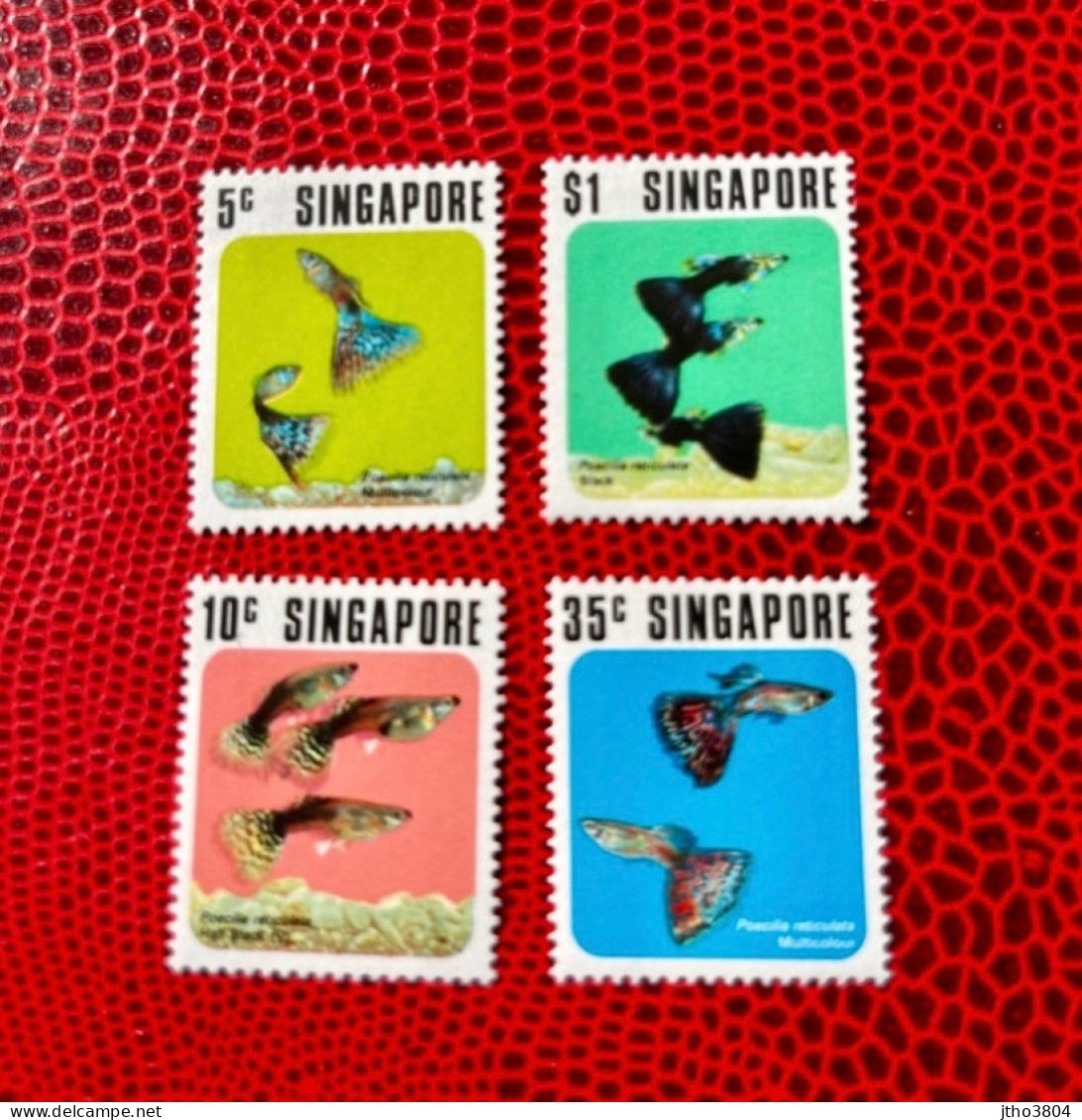 SINGAPOUR 1974 4v Neuf MNH ** Mi 209 212 Pez Fish Peixe Fisch Pesce Poisson SINGAPORE - Fishes
