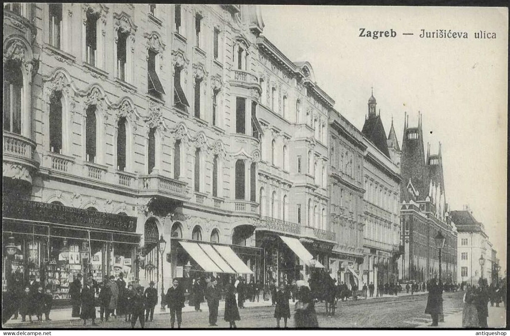 Croatia-----Zagreb-----old Postcard - Croatia