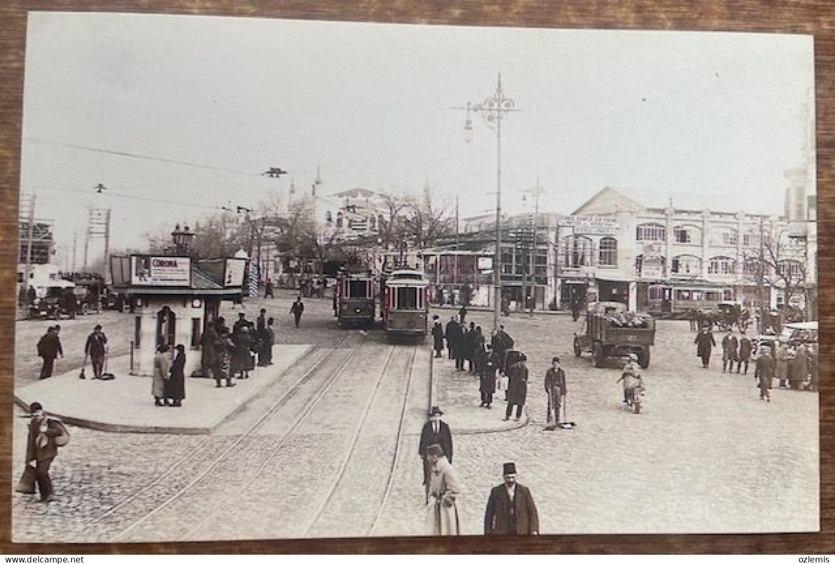 TURKEY,TURKEI,TURQUIE ,ISTANBUL,TAKSIM,TRAM,TRANWAY,STRASSENBAHN ,REPRODUCTION,POSTCARD - Türkei