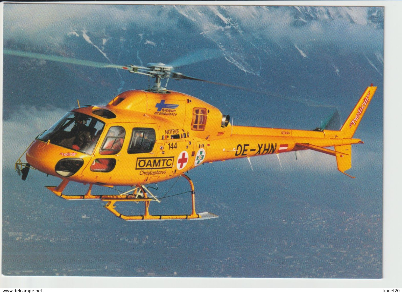 Pc Austrian Red Cross Eurocopter AS 355N Helicopter - 1919-1938: Between Wars