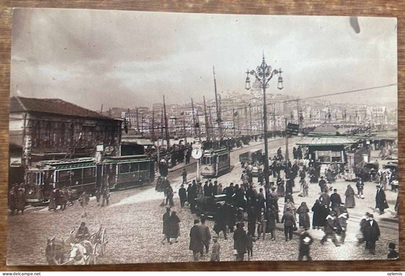 TURKEY,TURKEI,TURQUIE ,ISTANBUL,EMINONU,TRAM,TRANWAY,STRASSENBAHN ,REPRODUCTION,POSTCARD - Turquie