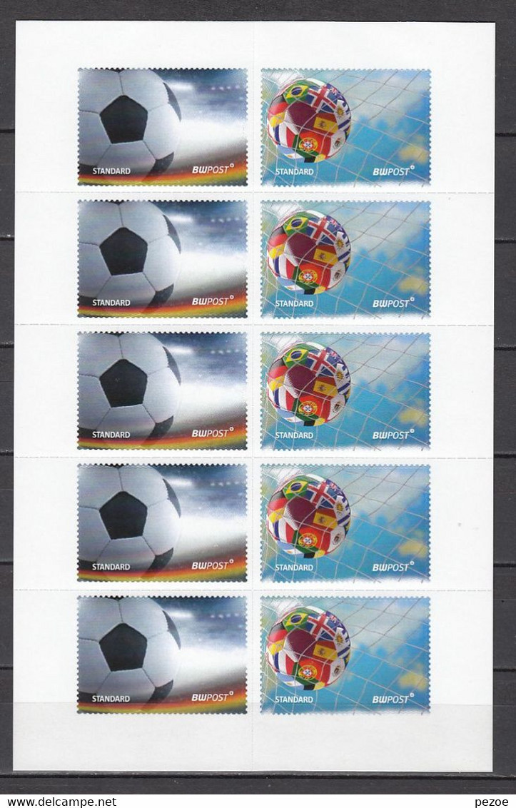Football / Soccer / Fussball - WM 2022:  Deutschland / Privatpost - Bogen ** - 2022 – Qatar