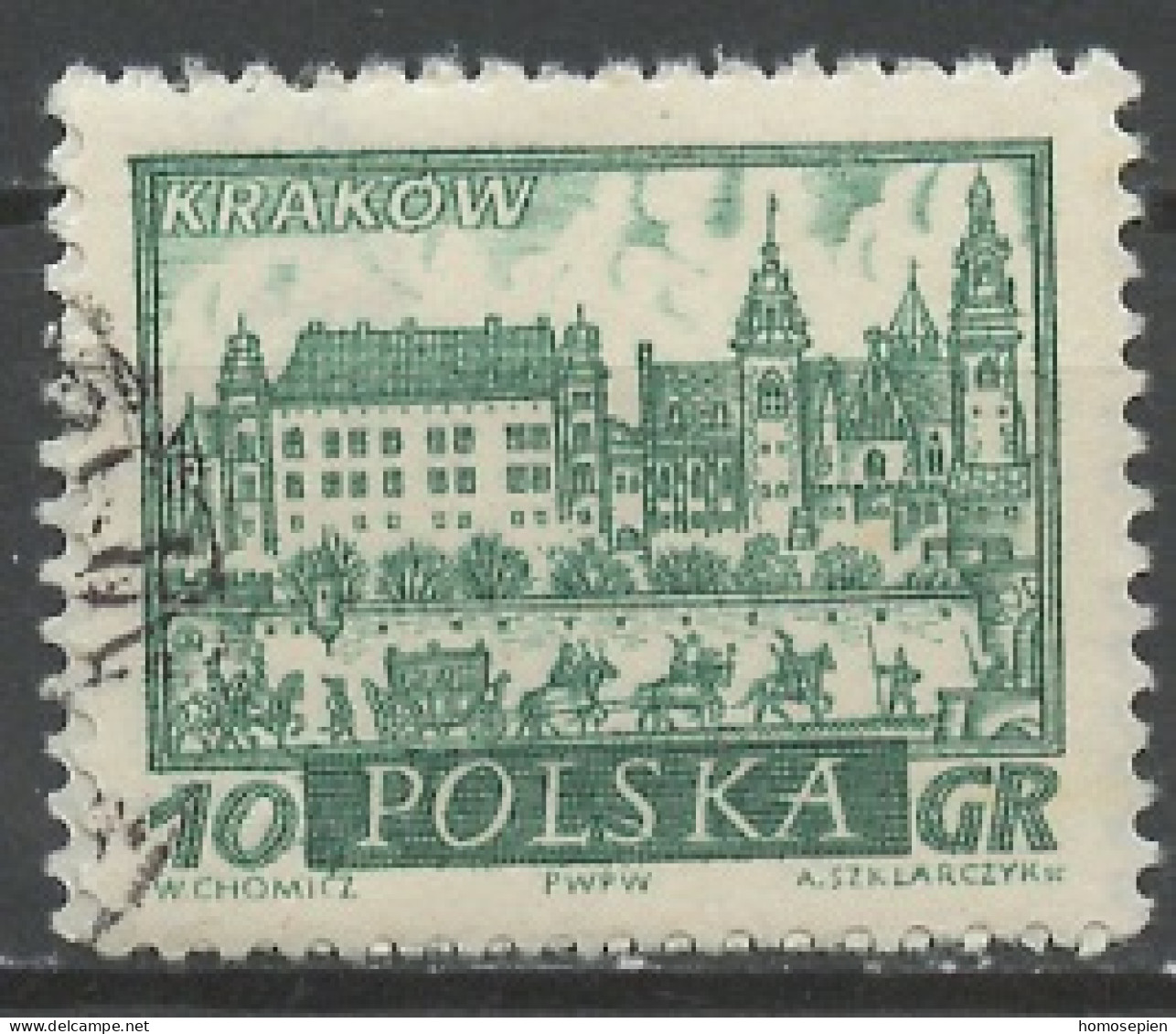 Pologne - Poland - Polen 1960 Y&T N°1053 - Michel N°1189 (o) - 10g Cracovie - Gebraucht