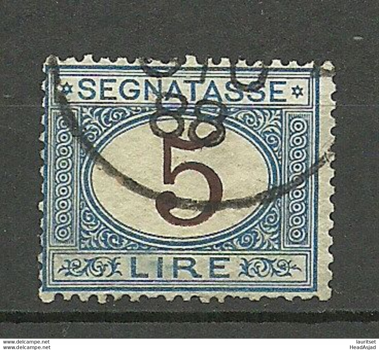 ITALIA ITALIEN ITALY 1874 Postage Due Tax Portomarke Segnatasse Michel 13 O - Postage Due