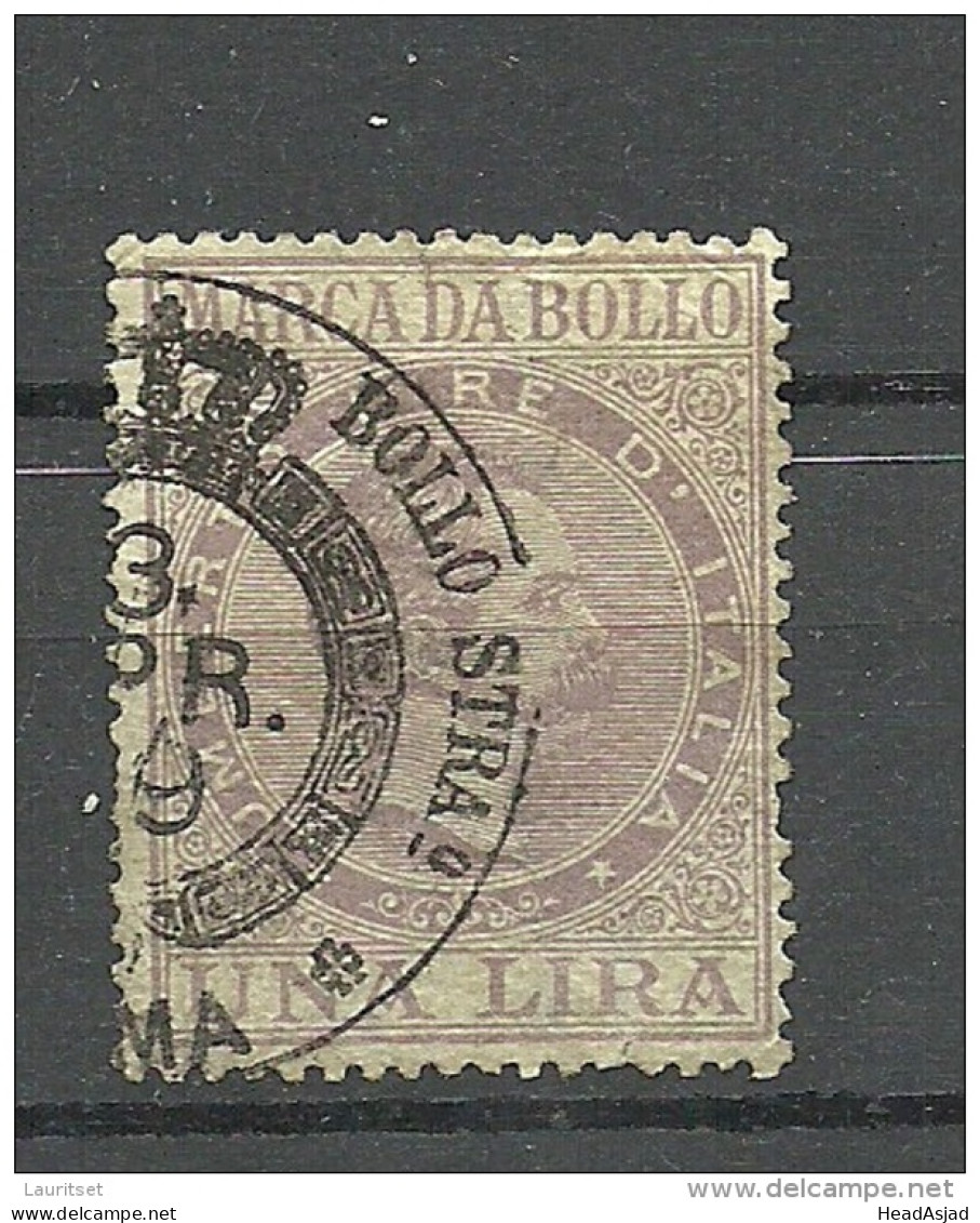 ITALIA ITALY Revenue Tax Fiscal Marca Di Bollo O - Revenue Stamps