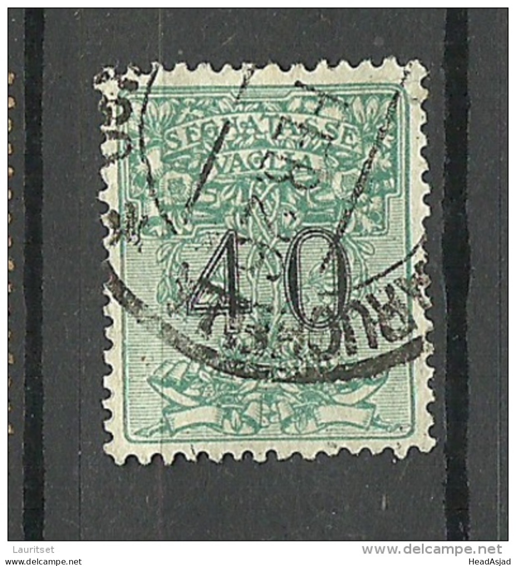 ITALIA ITALY O 1924 Revenue Tax Fiscal Segnatasse Vaglia O - Steuermarken