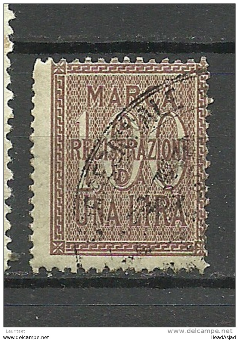 ITALIA ITALY Revenue Tax Marca Registrazione O - Revenue Stamps