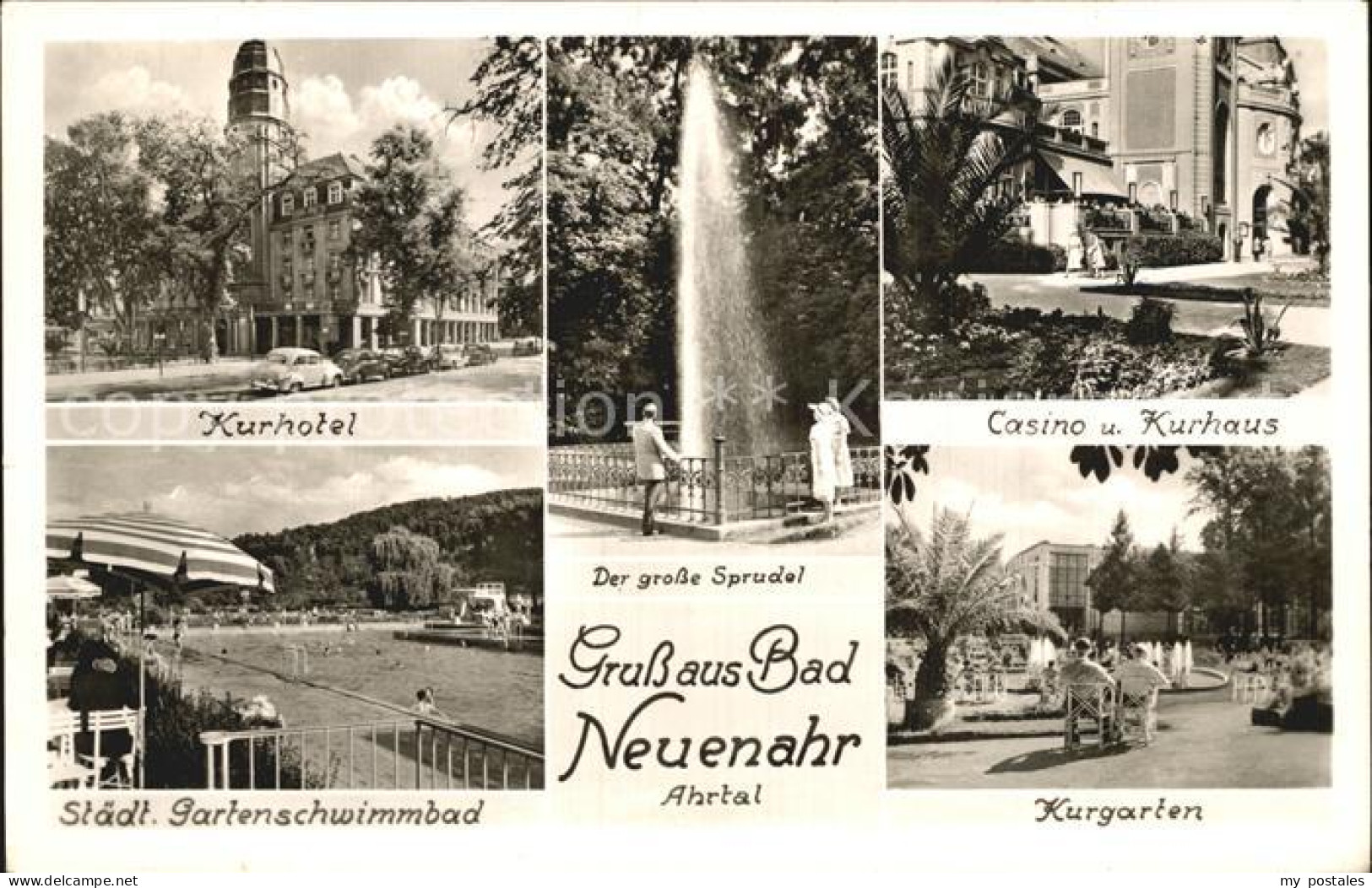 72501323 Bad Neuenahr-Ahrweiler Kurhotel Casino Und Kurhaus Staedt Gartenschwimm - Bad Neuenahr-Ahrweiler