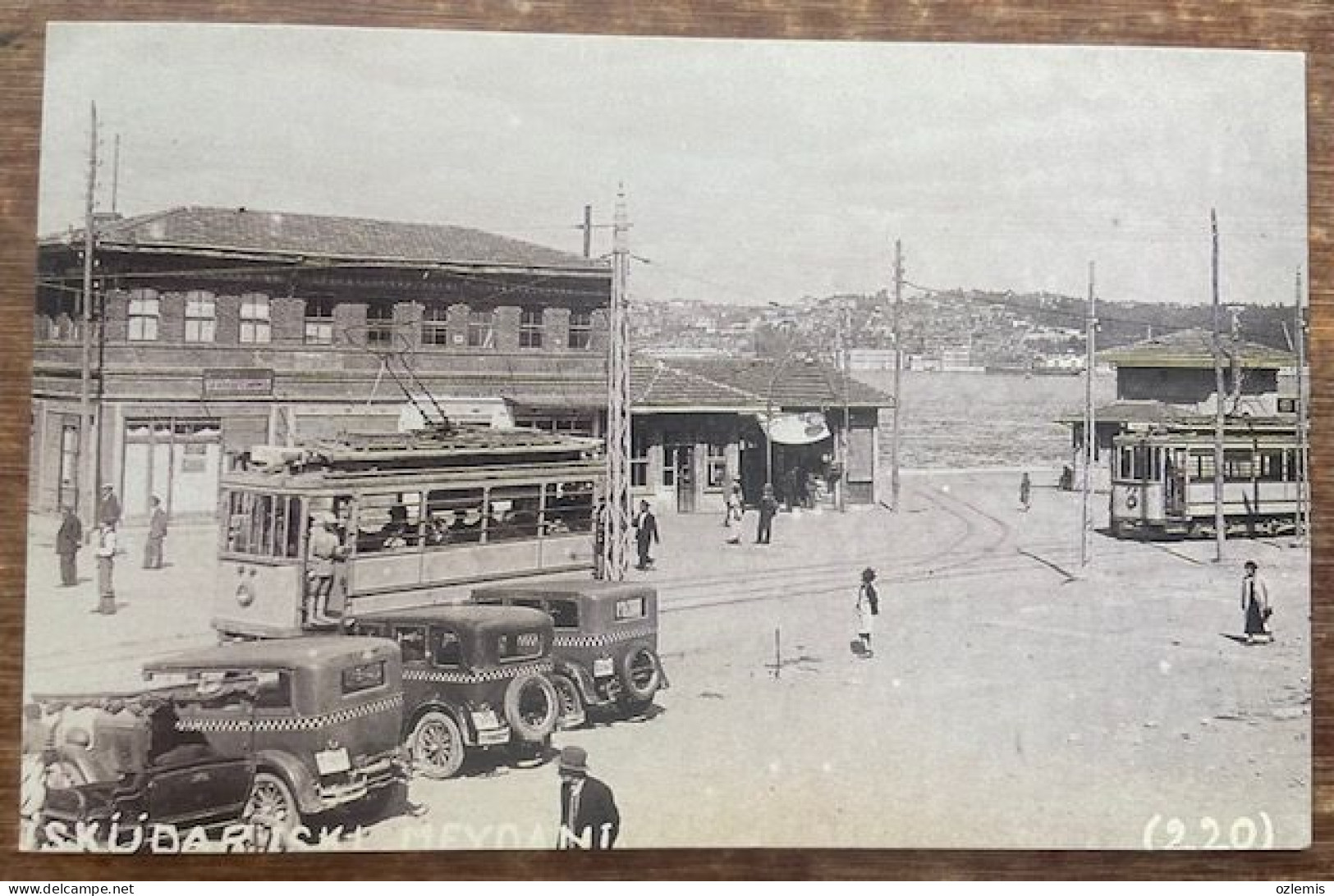 TURKEY,TURKEI,TURQUIE ,ISTANBUL,USKUDAR ,TRAM,TRANWAY,STRASSENBAHN ,REPRODUCTION,POSTCARD - Türkei