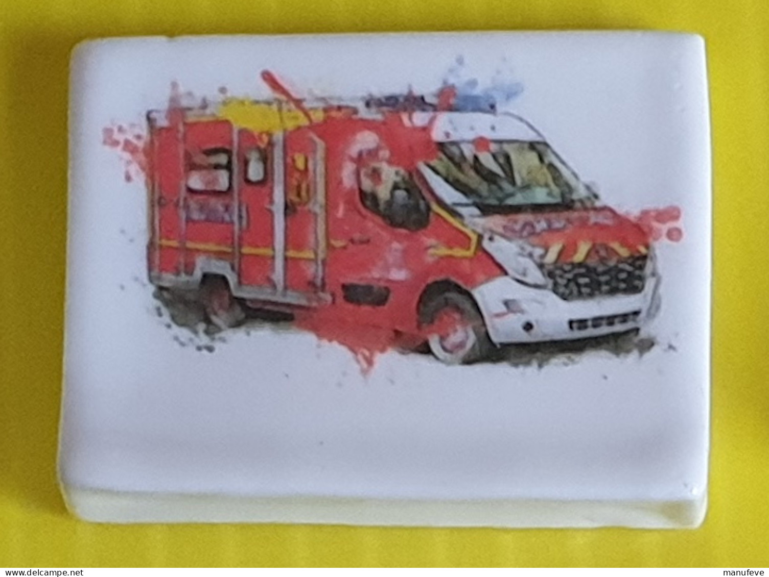 Fève Clamecy 2022 -  Pompiers Soldat Du Feu -  Camion Ambulance - Sapeur Pompier - Characters