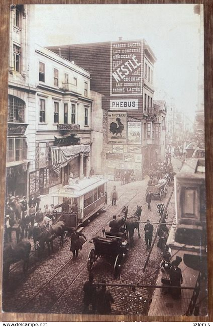 TURKEY,TURKEI,TURQUIE ,ISTANBUL,BEYOGLU ,TRAM,TRANWAY,STRASSENBAHN ,REPRODUCTION,POSTCARD - Turkey