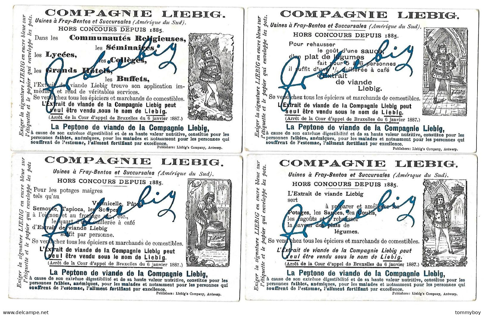 S 528, Liebig 6 Cards, Le Prophète De Meyerbeer (ref B11) - Liebig
