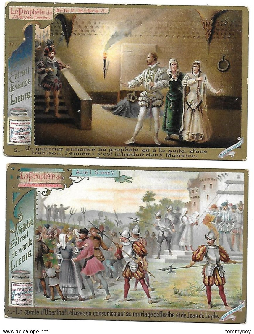 S 528, Liebig 6 Cards, Le Prophète De Meyerbeer (ref B11) - Liebig