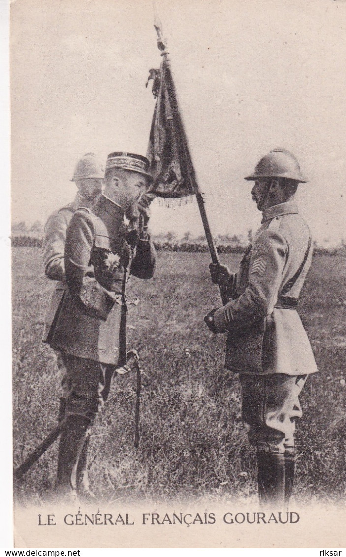 MILITARIA(GENERAL GOURAUD) - Personnages