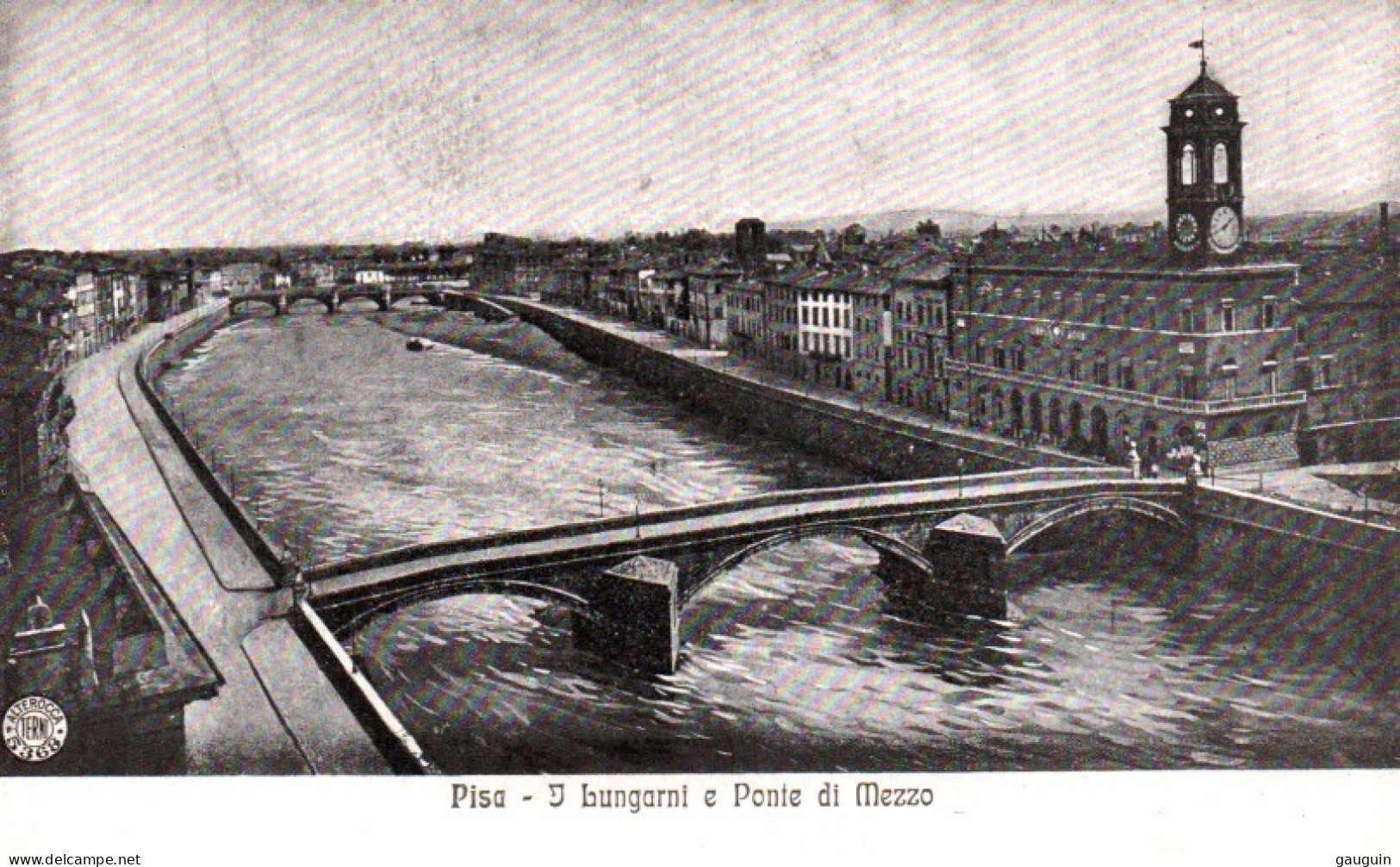 CPA - PISA - I Lungarni E Ponte Di Mezzo ... Edition Uff.Rev.Stampa - Pisa