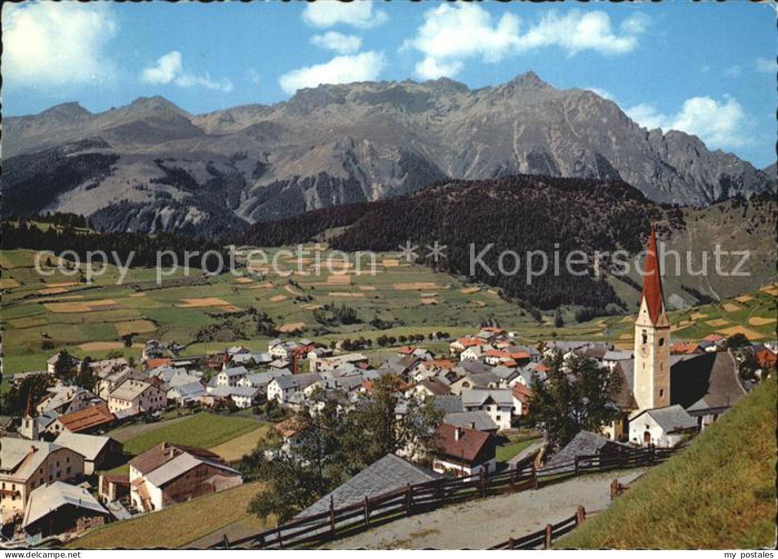 72501144 Nauders Tirol Piz Mondin  Nauders - Autres & Non Classés